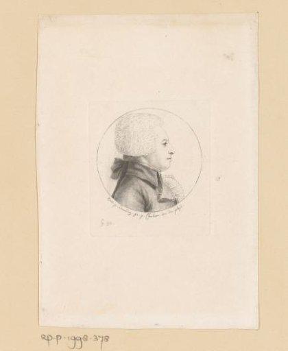 Portrait of Cornelis Johan de Lange