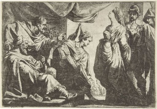 Susanna accused by the elders