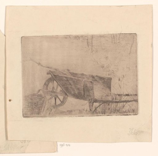 Wheelbarrow with Hay
