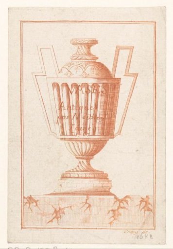 Vase with rectangular handles