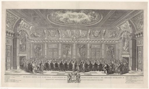 The Opening of the New Audience Hall of the States-General (Trêveszaal), 1697