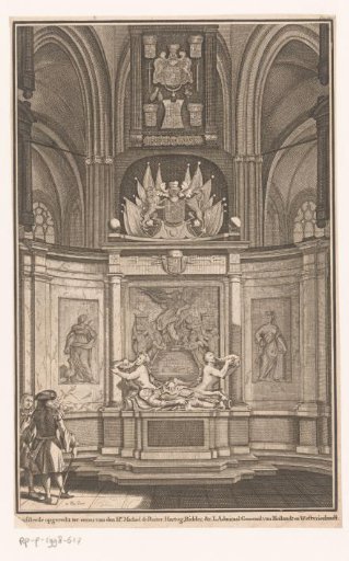 Funerary Monument of Michiel Adriaenszoon de Ruyter in the New Church in Amsterdam