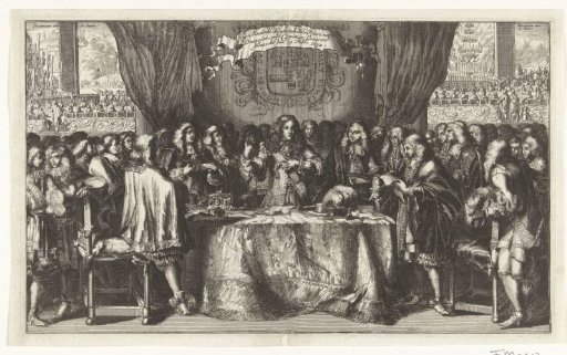 Willem III Sworn in as Captain-General, 1672