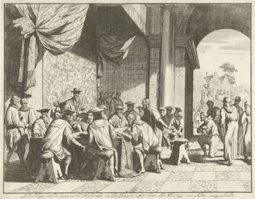 Alva Presiding over the Spanish Blood Council, 1567