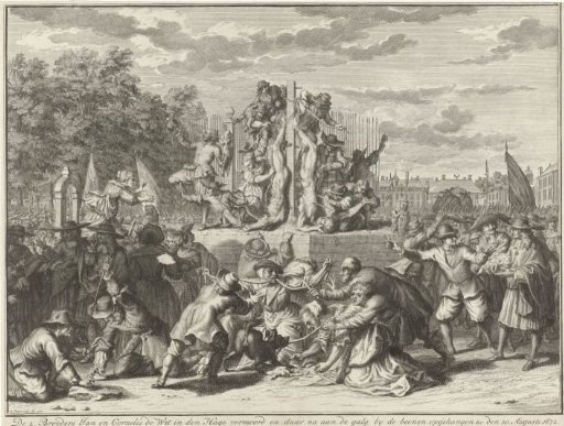 Mutilation of the Bodies of the De Witt Brothers, 1672