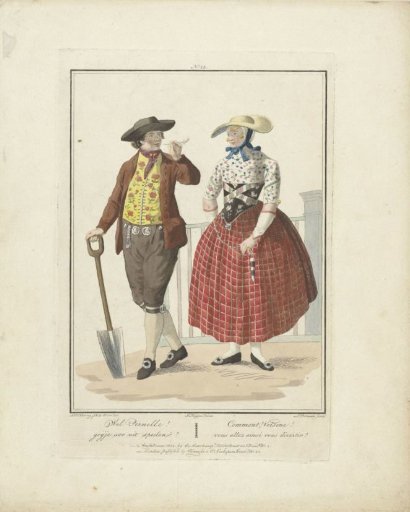 Young Couple at a Gate