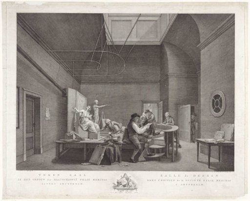 Drawing Room in Felix Meritis, 1789
