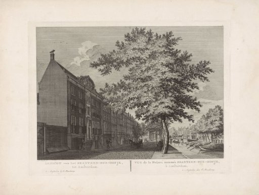 View of the Van Brants-Rushofje in Amsterdam