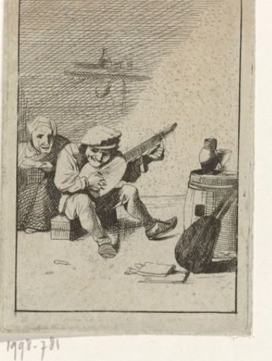 Fiddling Peasant