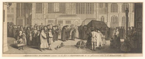 Funeral of the Reformed in Amsterdam