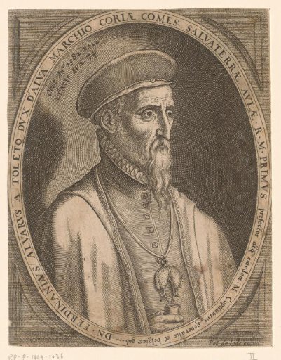 Portrait of Ferdinandus Alvarus van Toledo, Duke of Alba