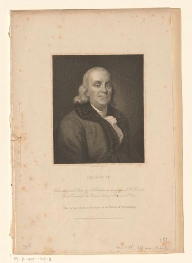 Portrait of Benjamin Franklin