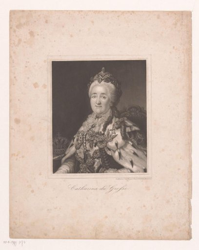 Portrait of Catherine the Great, Empress of Russia