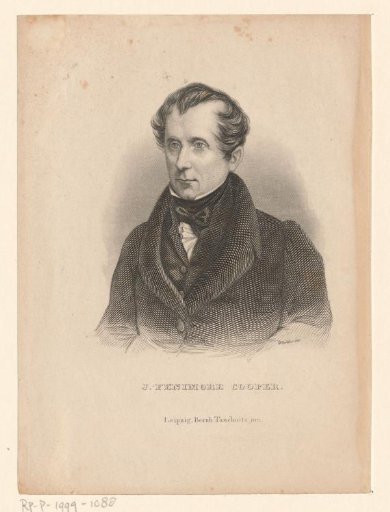 Portrait of James Fenimore Cooper