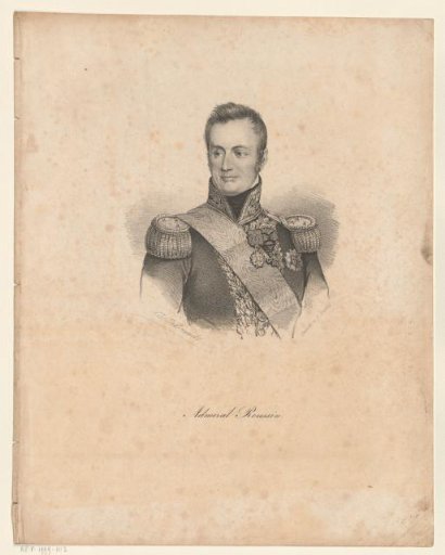 Portrait of Albin Reine Baron Roussin