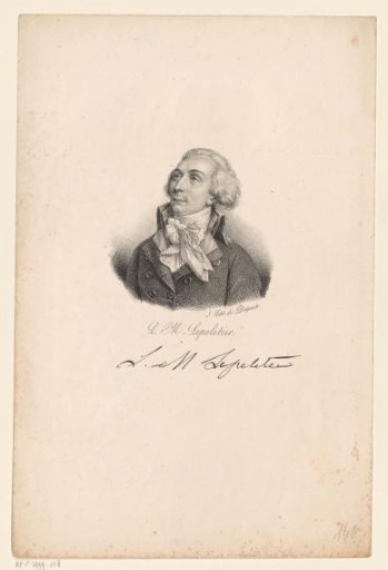 Portrait of Louis-Michel Lepeletier de Saint-Fargeau