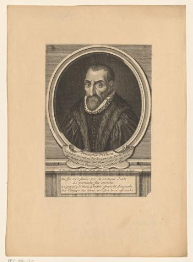 Portrait of François Pithou