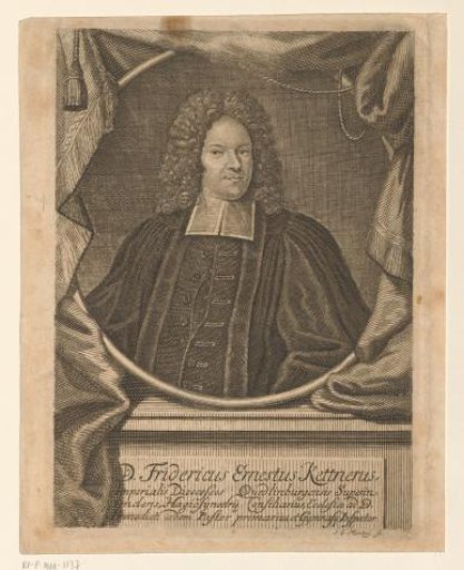 Portrait of Fredericus Ernestus Kettner