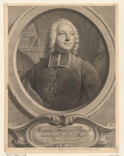 Portrait of Antoine François Prévost