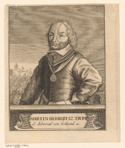 Portrait of Maarten Harpertszoon Tromp