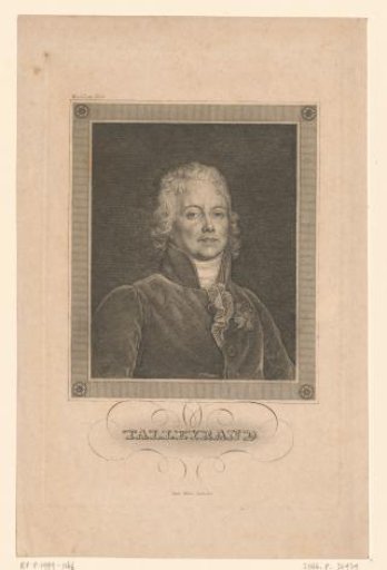 Portrait of Charles Maurice de Talleyrand-Périgord