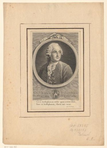 Portrait of Charles Palissot