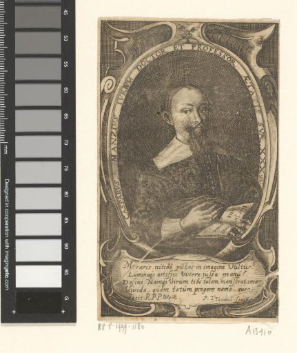 Portrait of Kaspar Manz at the age of 30
