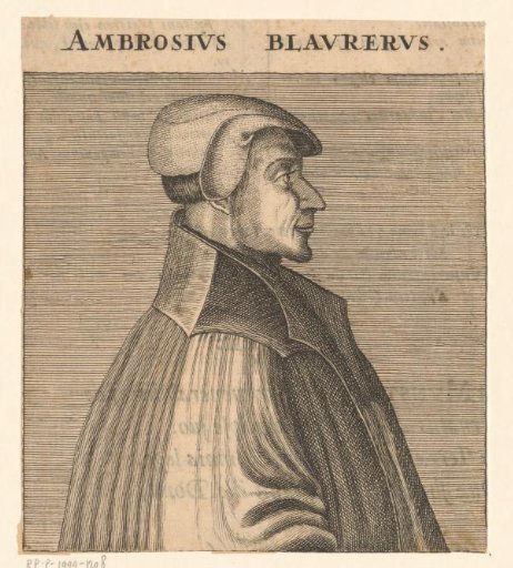 Portrait of Ambrosius Blaurer