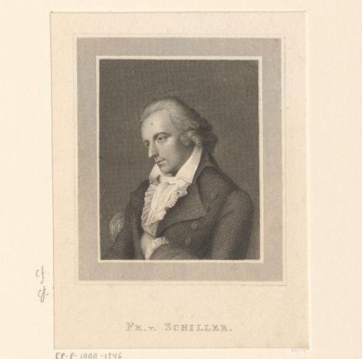 Portrait of Friedrich von Schiller