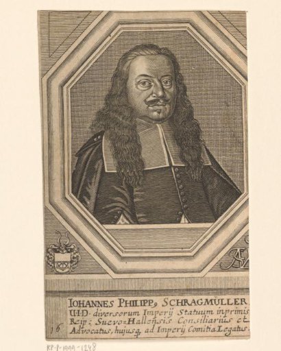 Portrait of Johannes Philipp Schragmüller