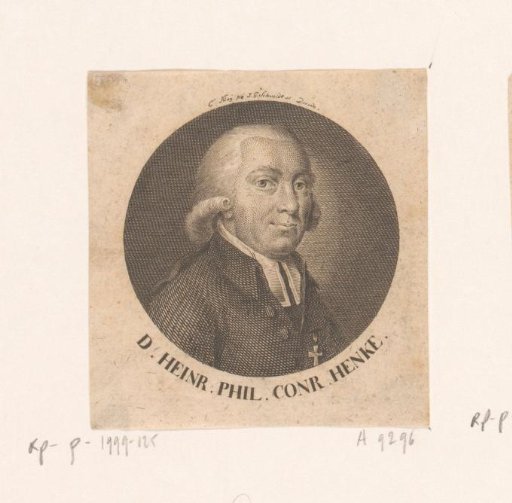 Portrait of Heinrich Philipp Conrad Henke