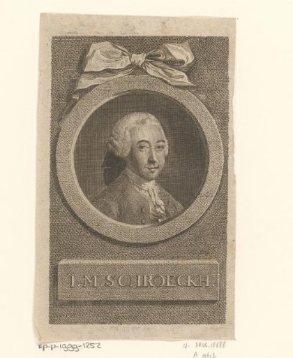 Portrait of Johann Matthias Schröckh