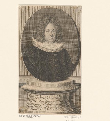 Portrait of Johann Friedrich Winckler