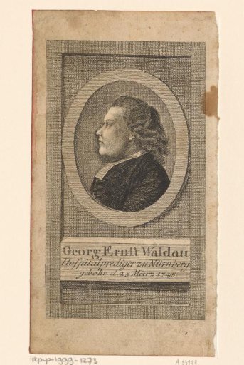 Portrait of Georg Ernst Waldau