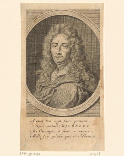 Portrait of César-Pierre Richelet