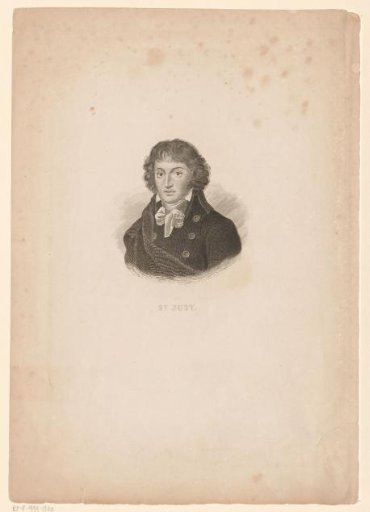 Portrait of Louis Antoine Léon de Saint-Just