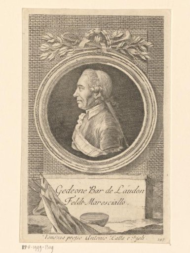 Portrait of Ernst Gideon von Laudon