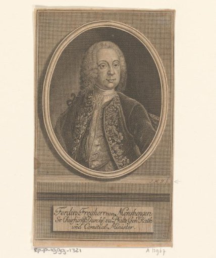 Portrait of Ferdinand Freiherr von Menshengen