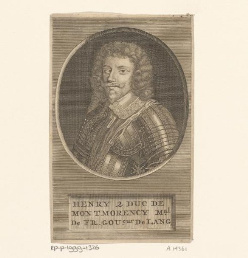 Portrait of Henry duc de Montmorency