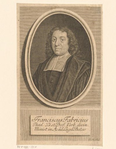 Portrait of Franciscus Fabricius