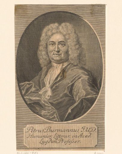 Portrait of Pieter Burman (I)