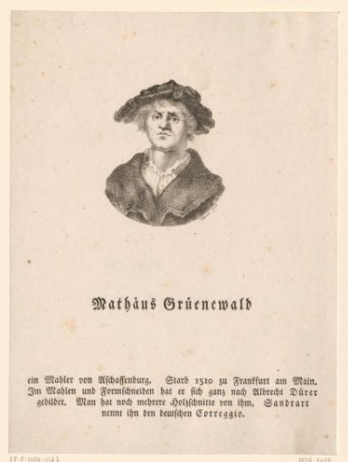 Portrait of Matthias Grünewald