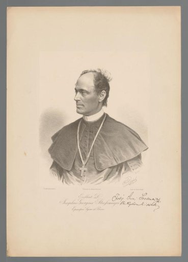 Portrait of Josip Juraj Strossmayer