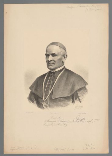 Portrait of János Simor