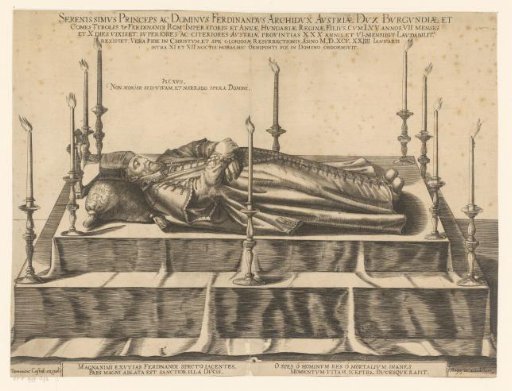 Death portrait of Ferdinand II of Tyrol