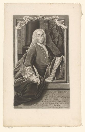 Portrait of Johann Daniel Schöpflin