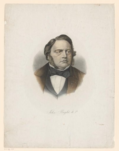 Portrait of John Bright
