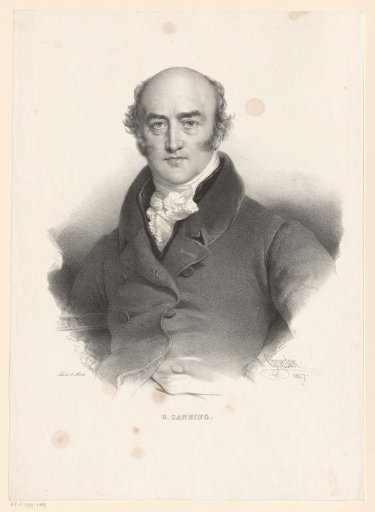 Portrait of George Canning