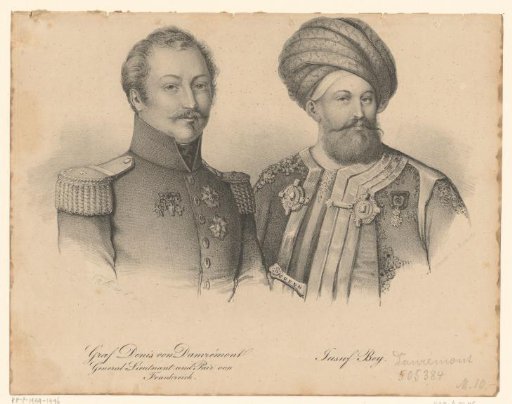 Portrait of Joseph Vantini and Charles-Marie Denys de Damrémont