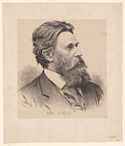 Portrait of Karl Stieler